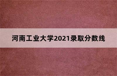 河南工业大学2021录取分数线